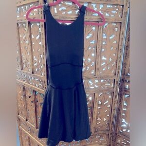 Lululemon , black , athletic tennis dress , size 8